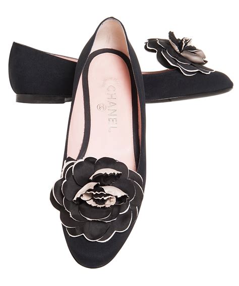 chanel flats with strap